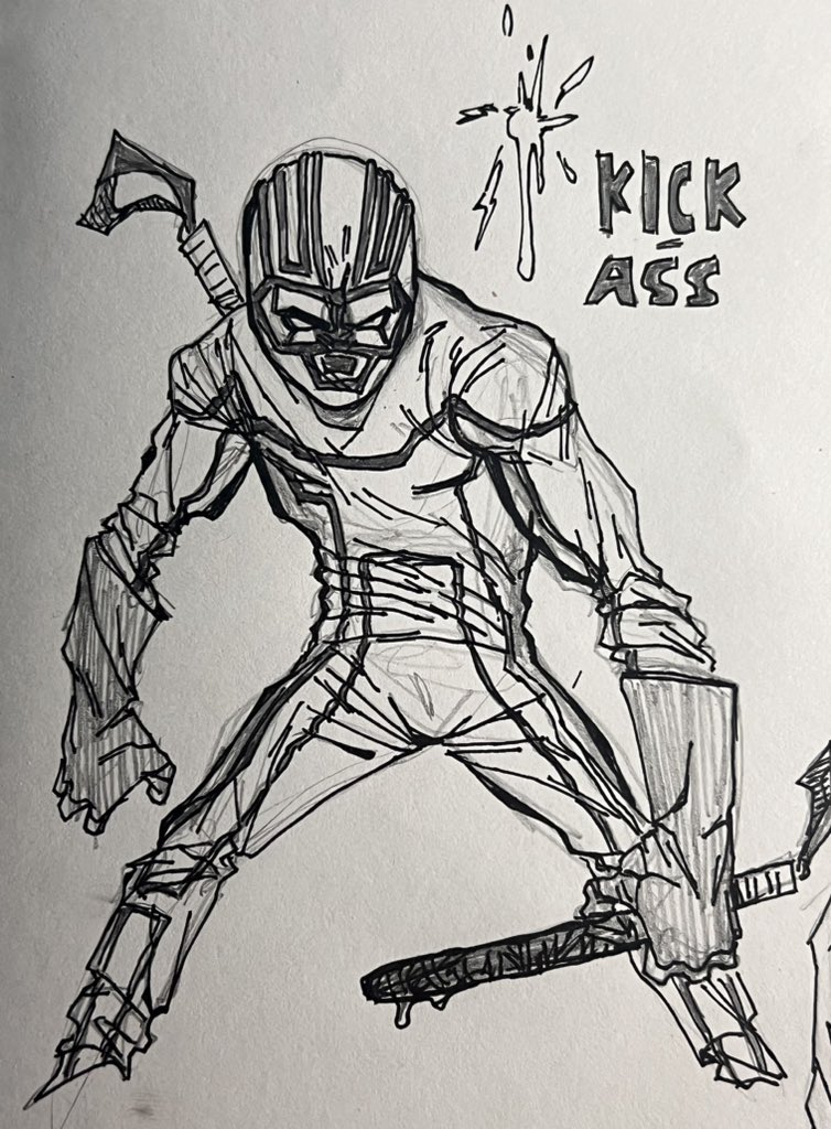 paschanchink's tweet photo. Kick-Ass! #kickass #kickassfanart #art https://t.co/xHLFJQXFLk