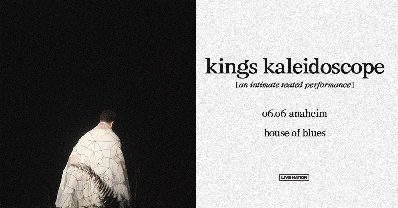 ANAHEIM! @kingskworld is coming to Our House on June 6th for an intimate seated performance. You don't want to miss this! Tickets on sale now 🎶 🔗: livemu.sc/49ofl4h