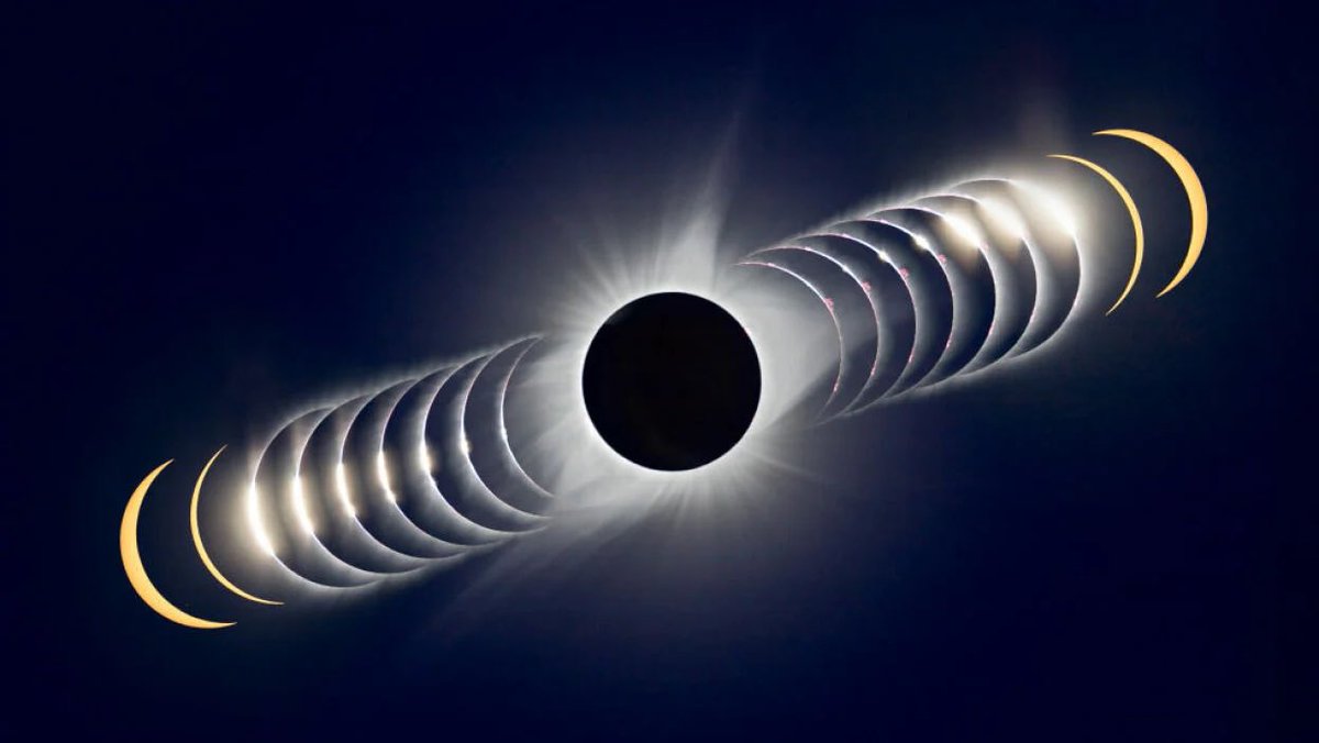 “Scientists tell us that the sun is 390 times larger than the moon, but it is also 390 times farther away. Every eighteen months or so they align perfectly so that the moon’s shadow passes over the earth, and those in the path of that shadow see a solar eclipse. This is often