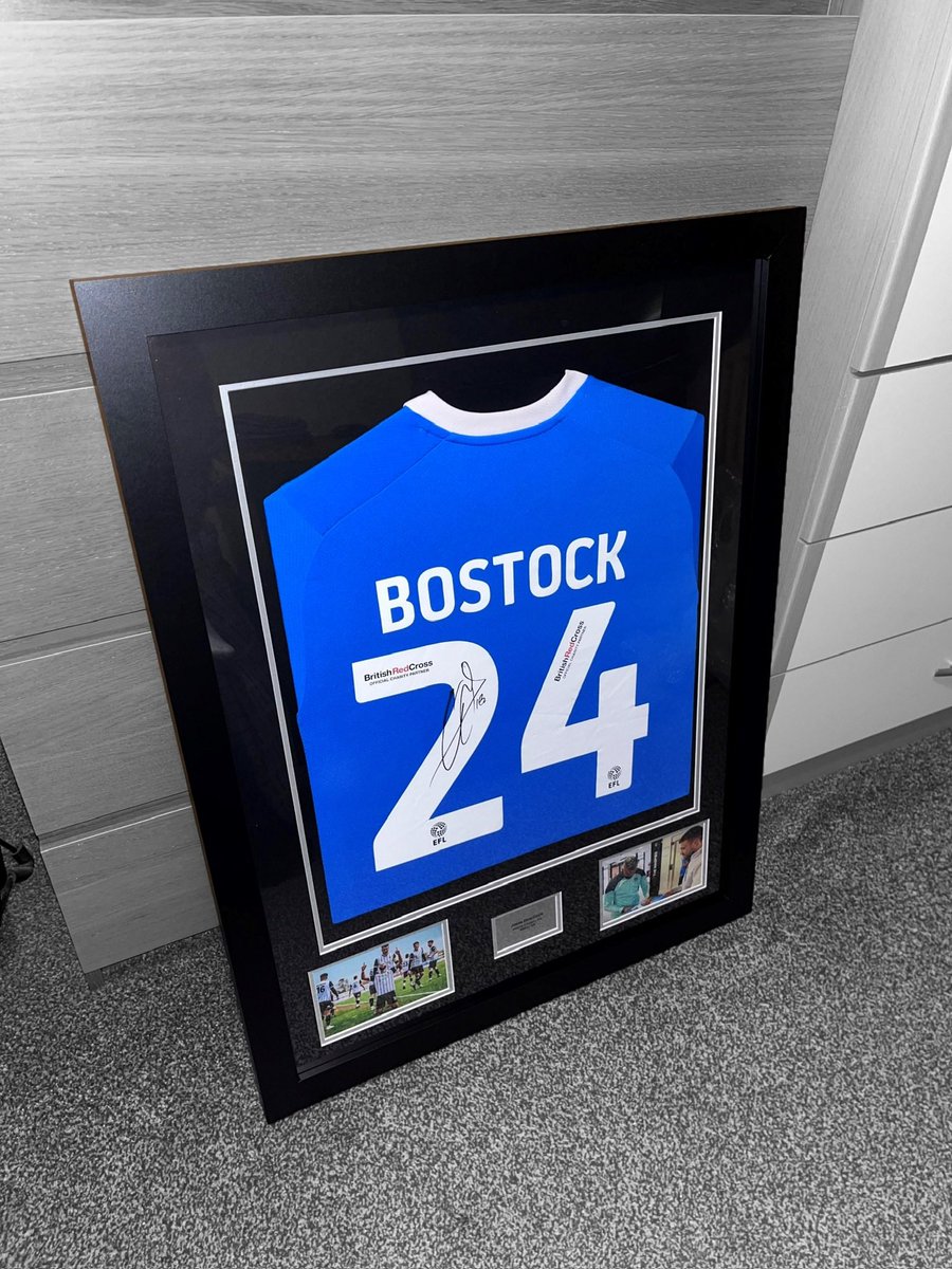 John Bostock
Notts County - 2023/24

<a href="/JohnJBostock/">John Bostock</a> 
<a href="/Official_NCFC/">Notts County FC</a> 

#football #soccer #footballshirt #soccerjersey #footballjersey #footballkit #frame #smallbusiness  #business #sidehustle #footballmemorabilia #efl #nottscounty #footballleague #leaguetwo