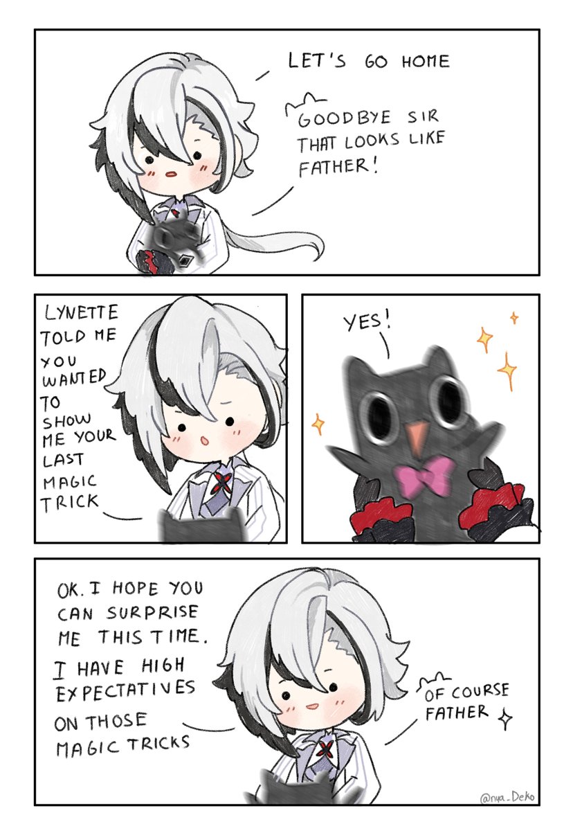 I have to show Father my last magic trick!
#hoyocreators #arlecchino #genshincomic 
