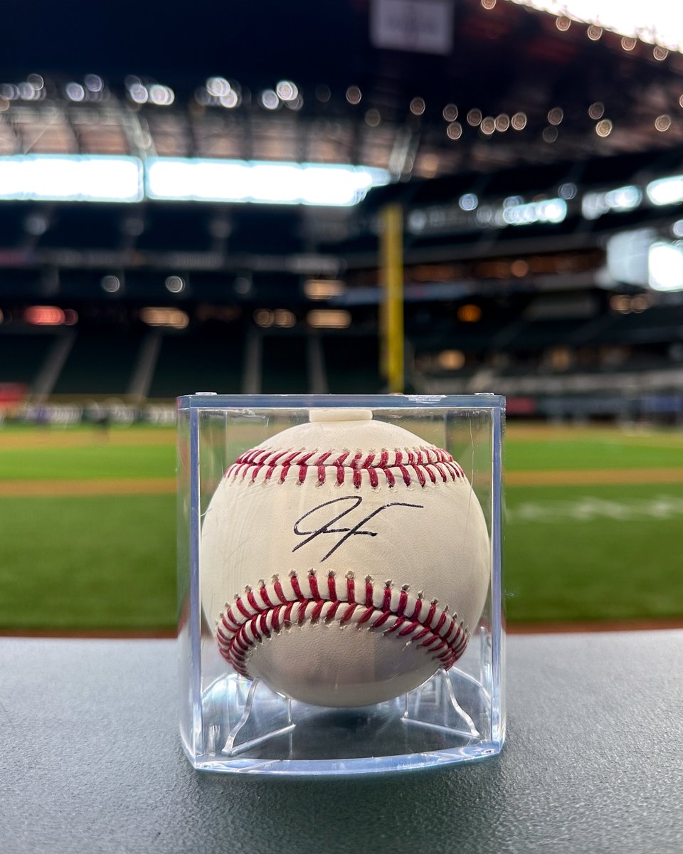 Repost for a chance to win this @the_fosc signed baseball in honor of his first big league hit!