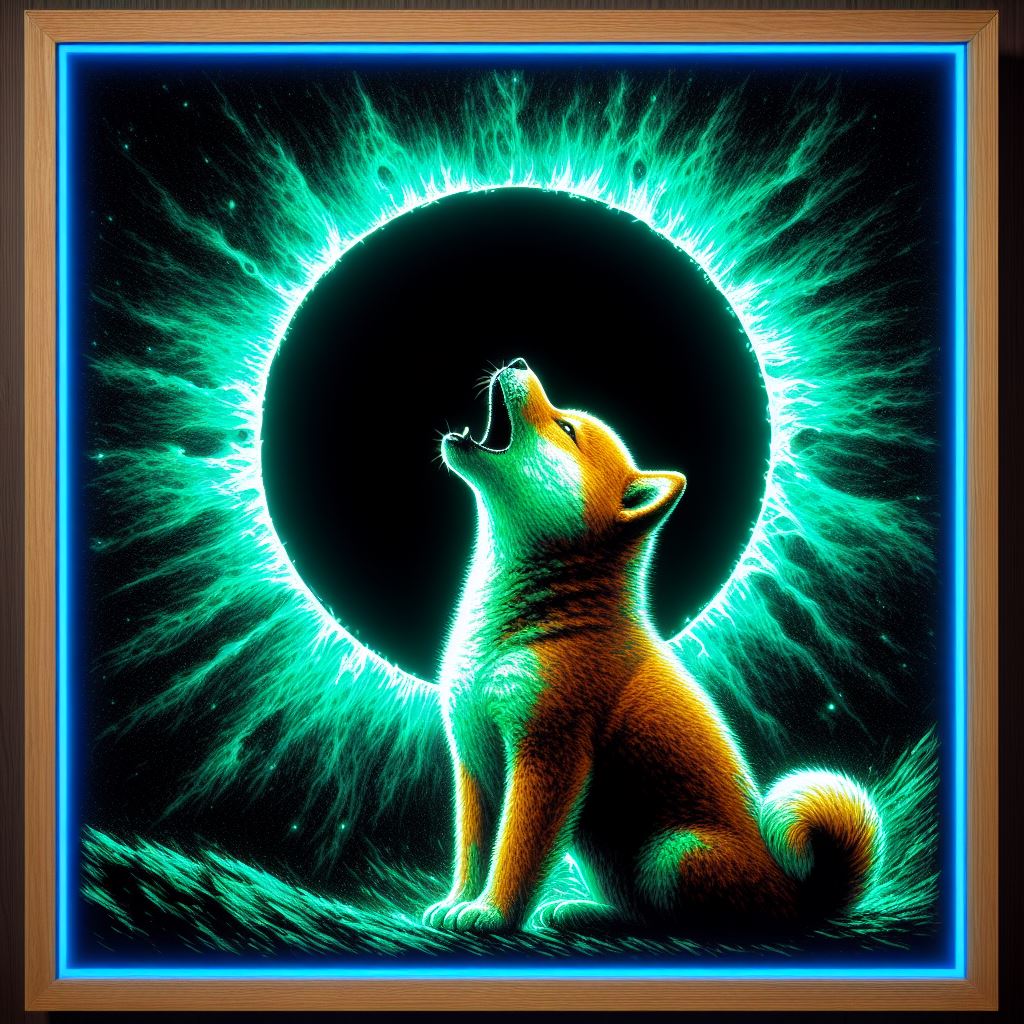 Howl at the black hole sun, Dogecoin