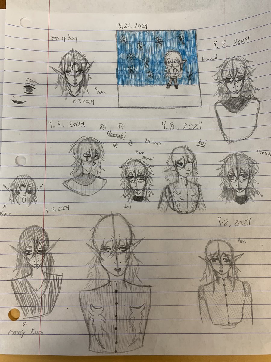 raphael22456's tweet photo. Continuing to experiment with the new art style

#schooldoodles #doodle #experimenting #art #artstyle #oc #sketch #elf #gothic https://t.co/gY7vXUAkyI