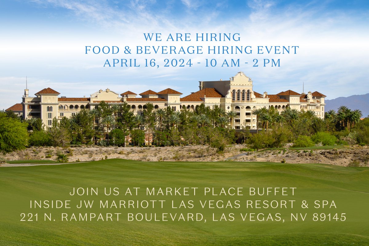 Attention food & beverage industry job seekers! Join on April 16 from 10am-2pm Interview in person with Hiring Manager and get on-the-spot offers for entry level, full-time, and part-time positions. Apply online to save time: ecs.page.link/gAVtg #hiringevent #jobopportunity