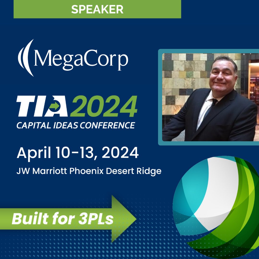 Did you know that Jim Sanders, Operations Director here at MegaCorp, will be a Speaker at at #TIA2024CON @TIAnetdotorg? Register now! hubs.ly/Q02s5TfV0 

#TIA2024Con #TIADelivers #Logistics #MegaCorp #MegaCorpLogistics #Mega #3PL #TrustThatWeWillDeliver #TeamMega