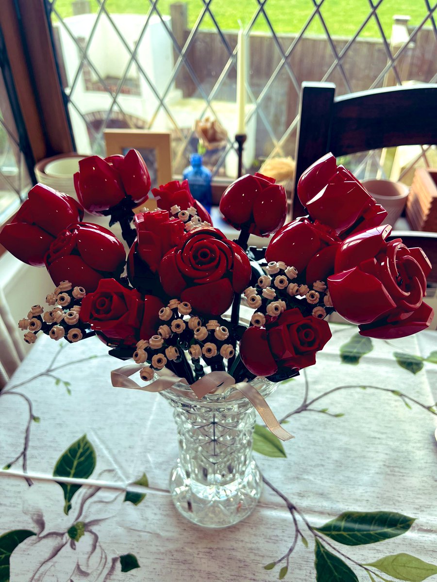 All in all, it’s been a rather productive evening 🌹♥️ #LEGO