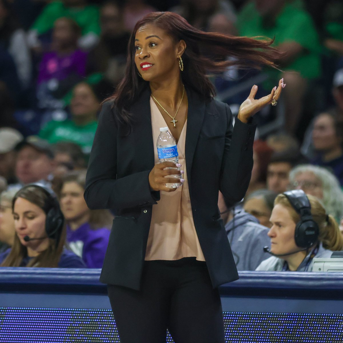 Notre Dame finished ranked No. 11 in the final Associated Press Poll of the season for the second year in a row. The Fighting Irish are primed to break through the top 10 barrier next season, Niele Ivey's fifth as the program's head coach. on3.com/teams/notre-da…