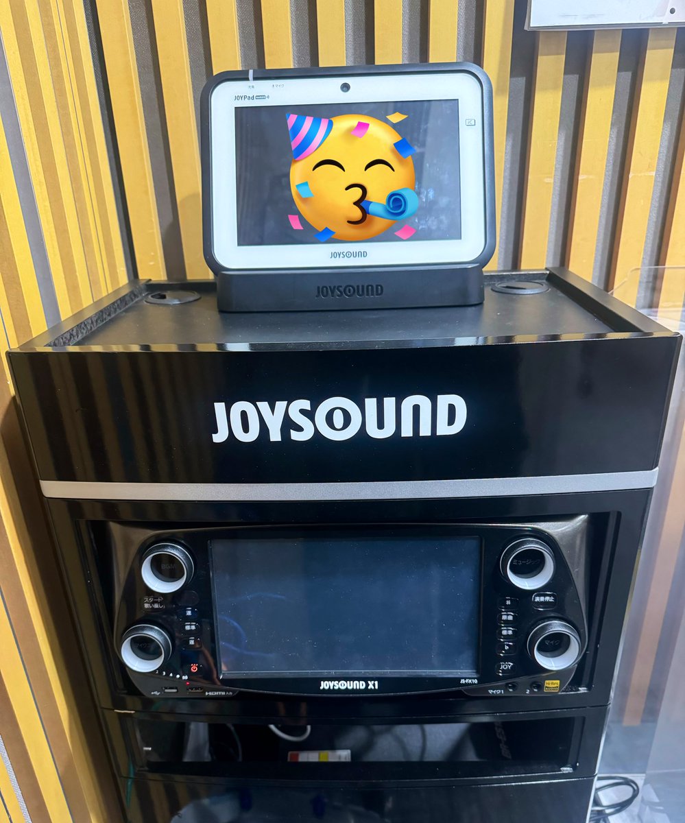 JOYSOUNDさんの粋な計らいにより、

スタジオに「JOYSOUND X1」常設です🎤

#XPARK
#エクスパーク
#山田裕貴ANN