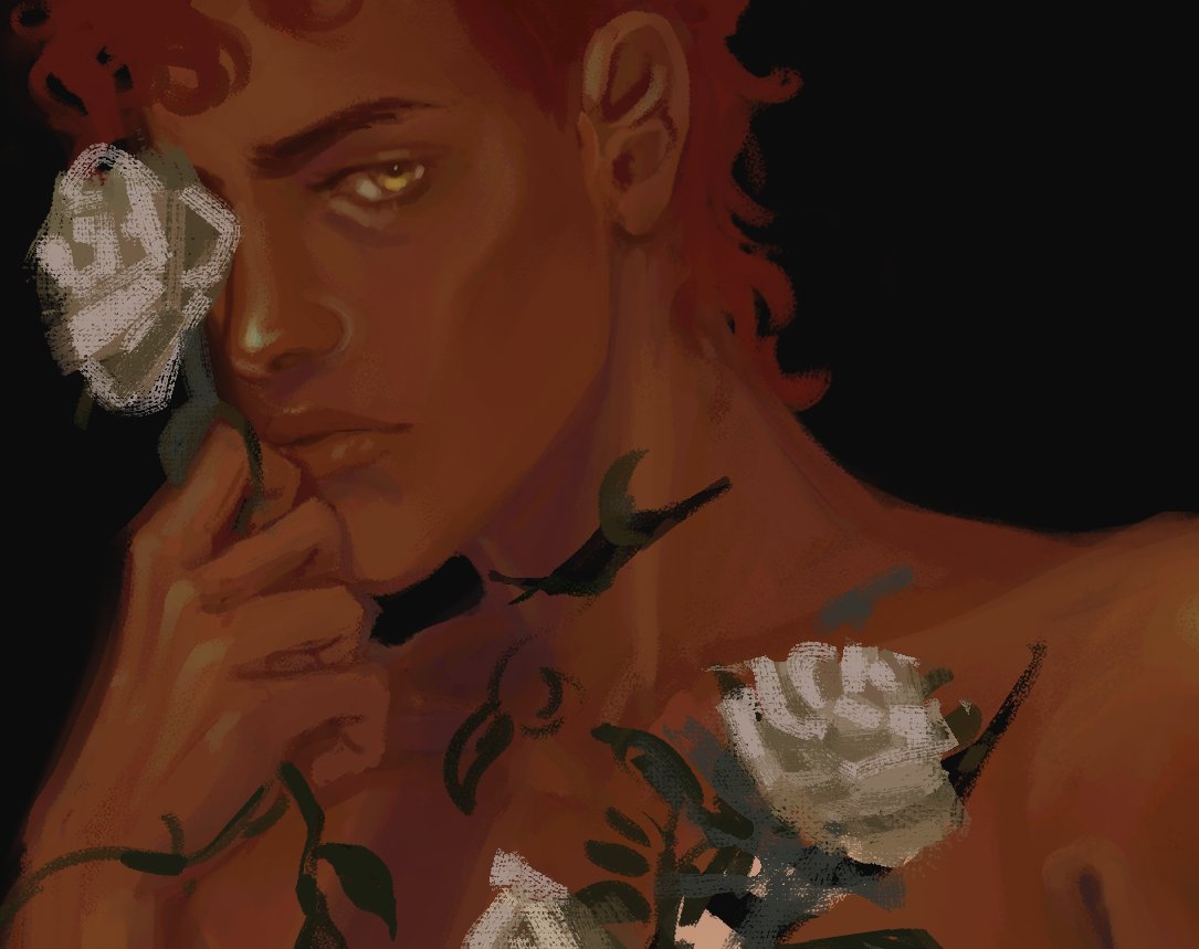 discovering i hate drawing flowers lol