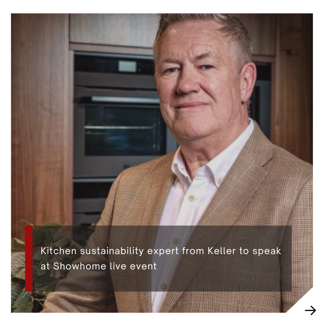 Keller announces Tim Spann, Head of Sales, as a speaker at the first Showhome Live event on 17-18 April, sharing his expertise on sustainability in kitchen design and manufacturing.

Visit the link below ~
hbdonline.co.uk/news/kitchen-s…

#hbd #housebuilder #ukhomes #sustainability