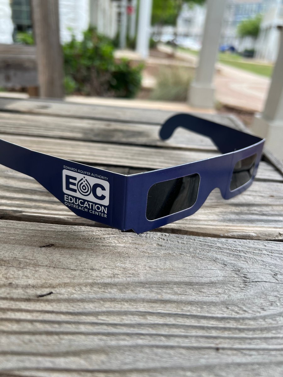 Did you catch the solar eclipse? We definitely did, all thanks to @EdwardsAquifer for providing #BexarFest with glasses! We appreciate your efforts to protect our water (and eyes 👀)! #BexarFest8 #nonprofit #sanantoniotexas #EdwardsAquiferAuthority #EAA