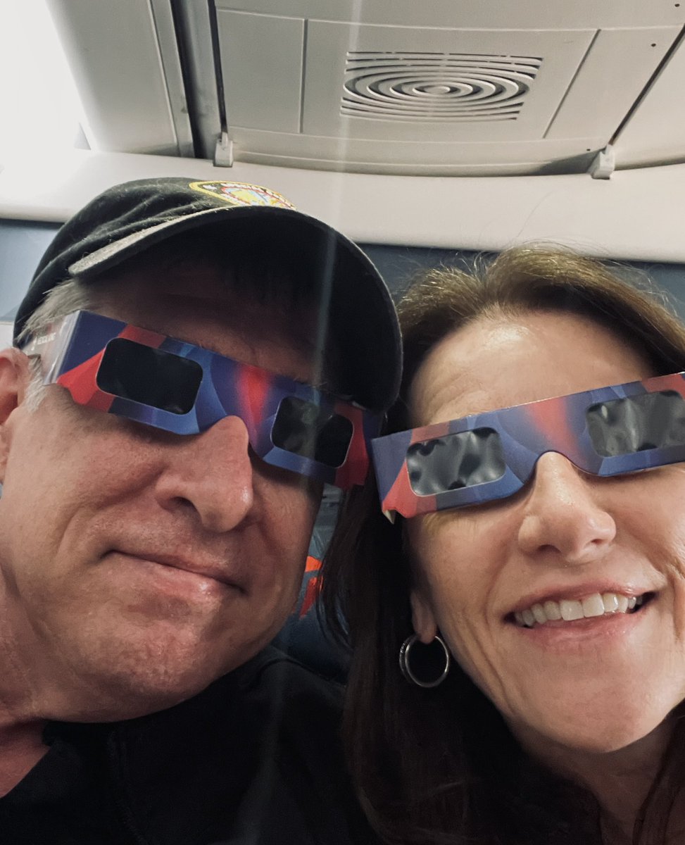 Didn’t realize we were going to be flying during an eclipse when we booked this flight. Hoping for a view at 30,000 feet.