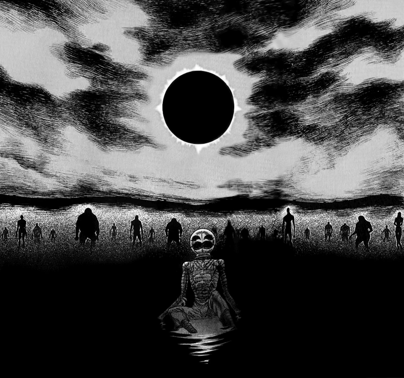 RedditChan's tweet image. Happy Eclipse Day! (via Berserk)