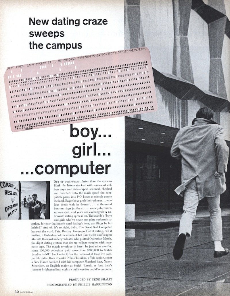 Computer love from 1966. I tried it once and got a compiler error...