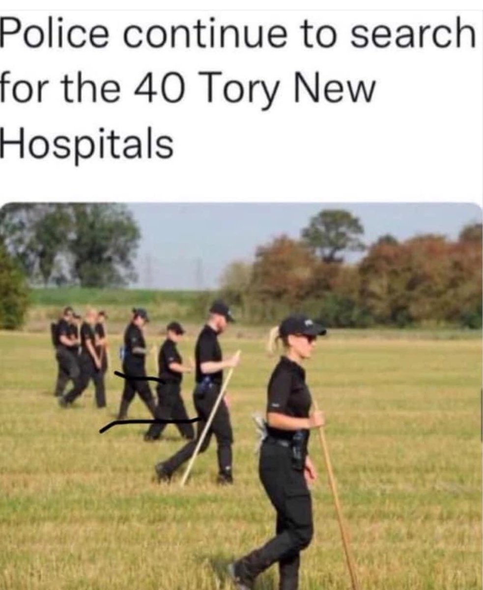 The search continues….
#ToriesOut641