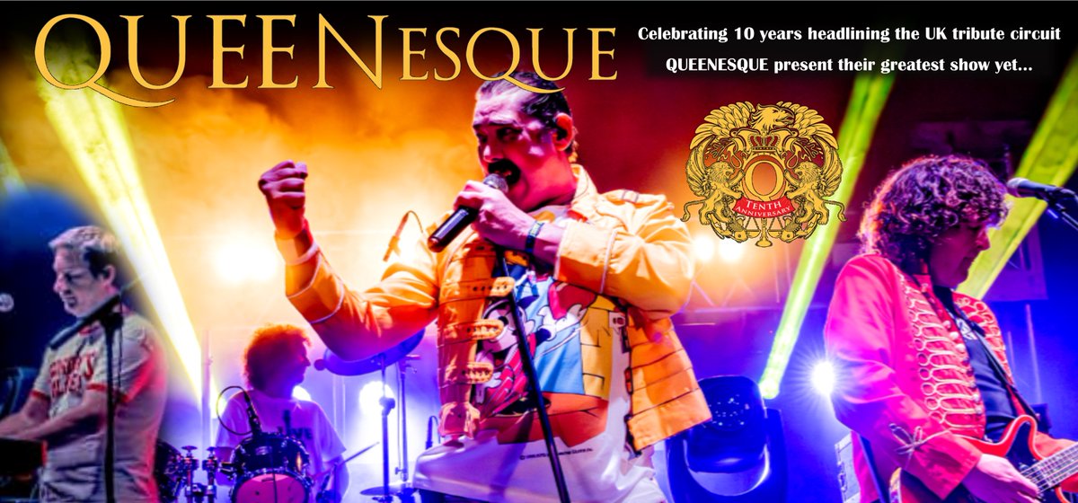 Don't stop us now! Join @_Queenesque for an electrifying tribute experience that'll rock you! 👑 🗓 Sat 30 Nov 2024 🎫 bwdvenues.com/whats-on/queen…