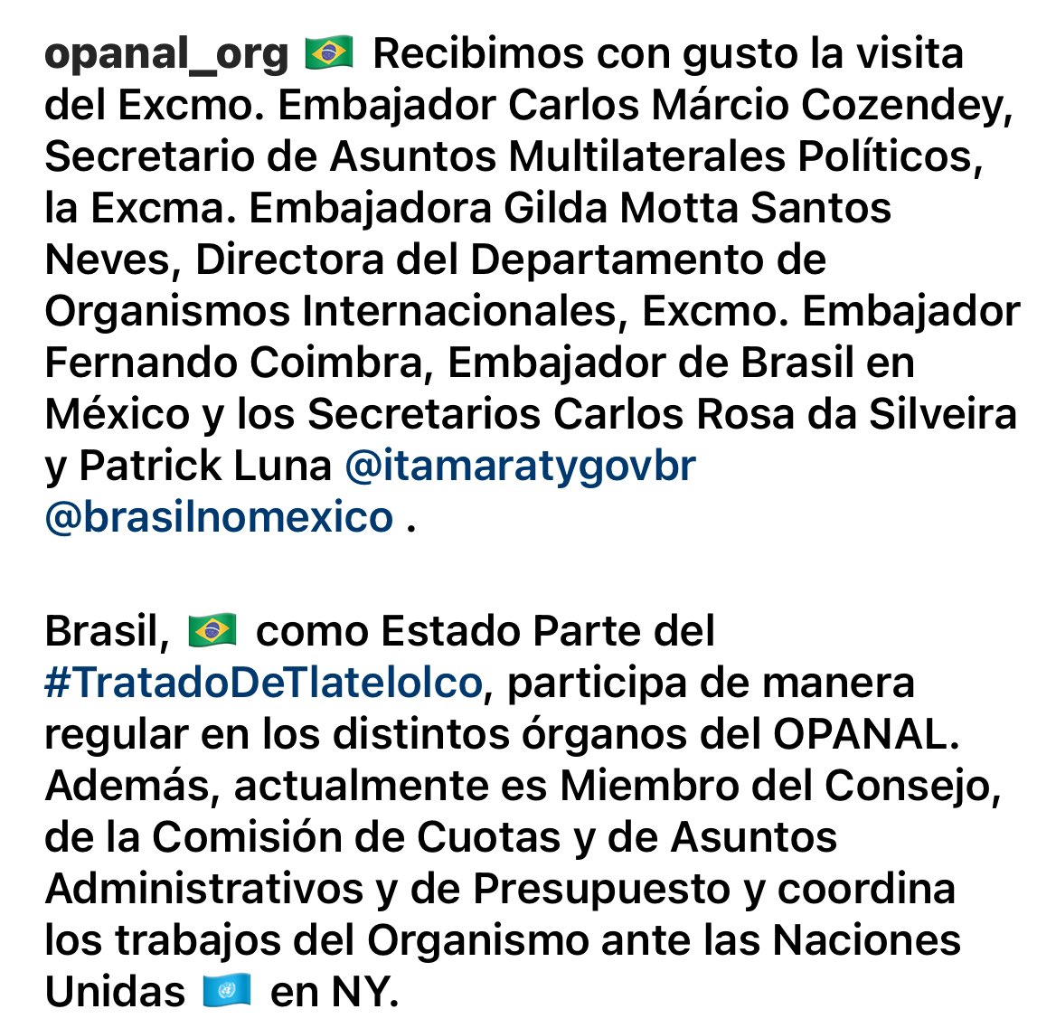 Recibimos con gusto la visita de la delegación de Brasil. Agradecemos al Embajador @CarlosCozendey y las autoridades que le acompañaron @ItamaratyGovBr @BrasilnoMexico 🇧🇷 ⤵️