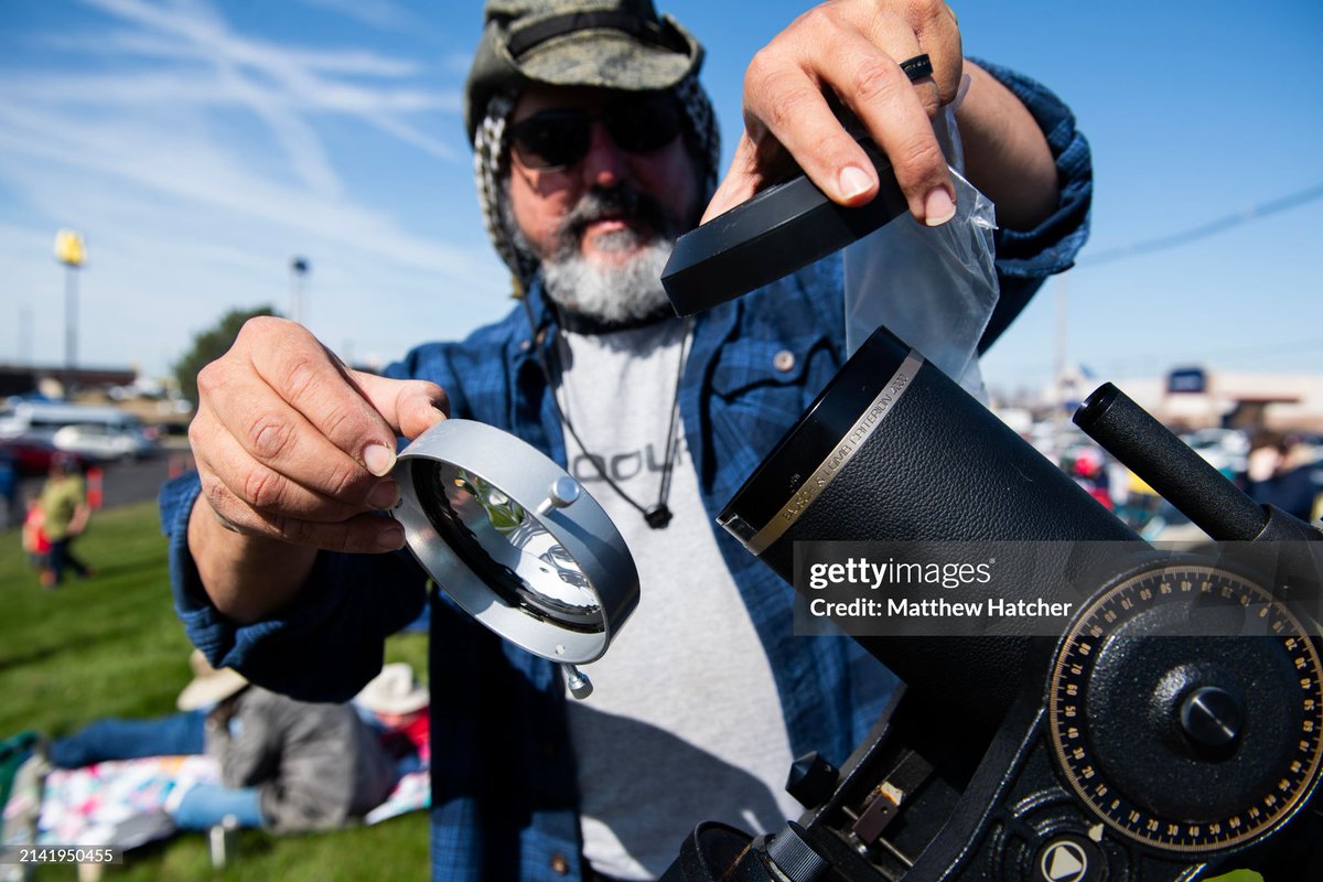 Getty Images News (@gettyimagesnews) on Twitter photo Getting ready for the #eclipse in from Mazatlan, Mexico, Houlton, ME, Russellville, AR, and Wapakoneta, OH. <a href="/mario_tama/">Mario Tama</a> <a href="/hvivas24/">Hector Vivas</a> <a href="/jraedle/">Joe Raedle</a> <a href="/MIHatcher13/">Matthew Hatcher</a>
#SolarEclipse #SolarEclipse2024 #EclipseSolar2024 Getting ready for the #eclipse in from Mazatlan, Mexico, Houlton, ME, Russellville, AR, and Wapakoneta, OH. <a href="/mario_tama/">Mario Tama</a> <a href="/hvivas24/">Hector Vivas</a> <a href="/jraedle/">Joe Raedle</a> <a href="/MIHatcher13/">Matthew Hatcher</a>
#SolarEclipse #SolarEclipse2024 #EclipseSolar2024