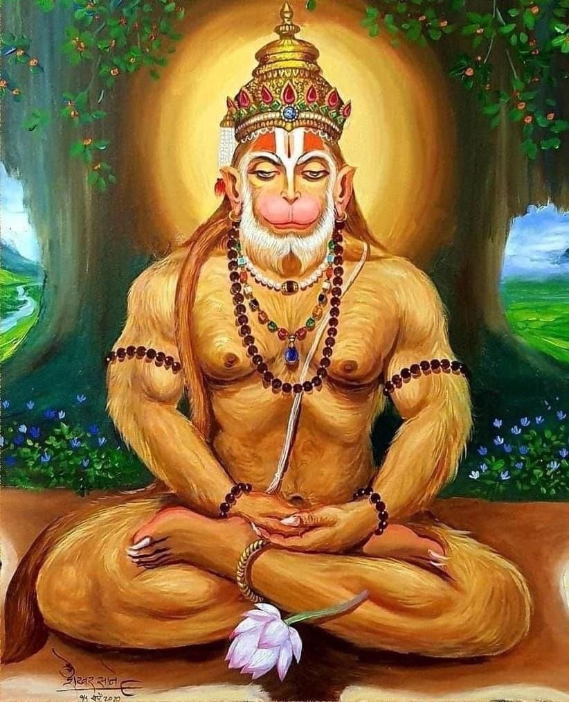 who can recite full hanuman chalisha without looking at book