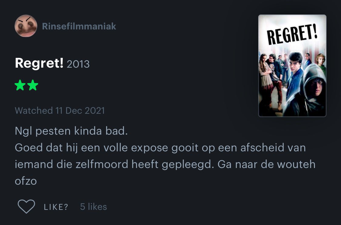 nlletterdoos's tweet photo. spijt (2013) https://t.co/mBwh2ZD9Aq