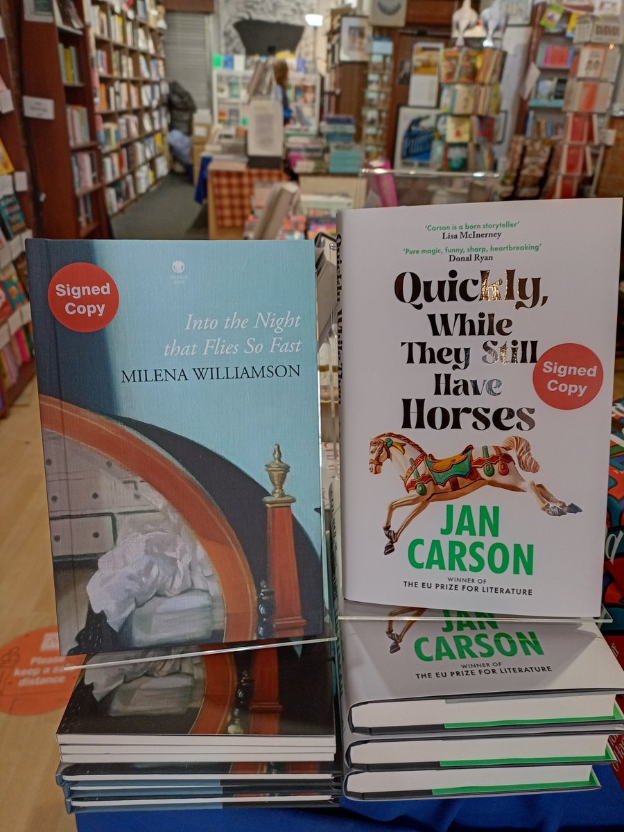 Poetry? Short stories? Why not both, especially if they're signed and from @NOALIBISBOOKS @JanCarson7280