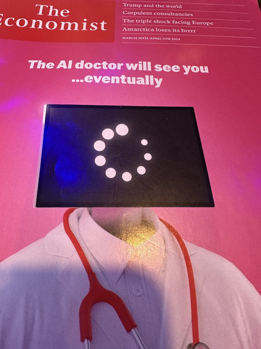 Just a matter of time 🤔 #FutureOfMedicine #Doctors #AI