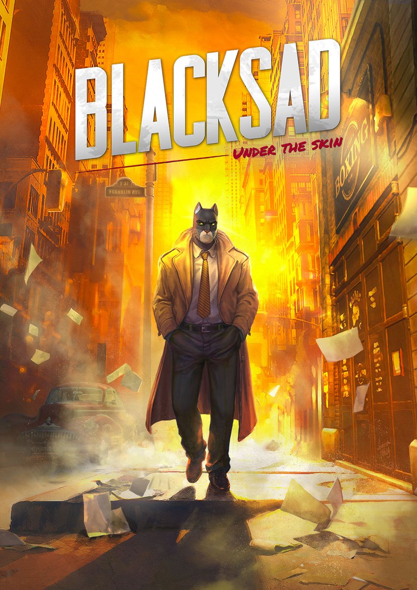 Blacksad: Under the Skin
8.5/10
#graphicadventure #pointandclick #noir #detective