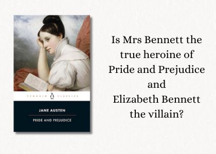 Controversy Corner: Let’s all enjoy a good debate. Is Mrs Bennett the true heroine of Pride and Prejudice and Elizabeth Bennett the villain? Click on the link to add your comments. ow.ly/cJ5O50R9MnH