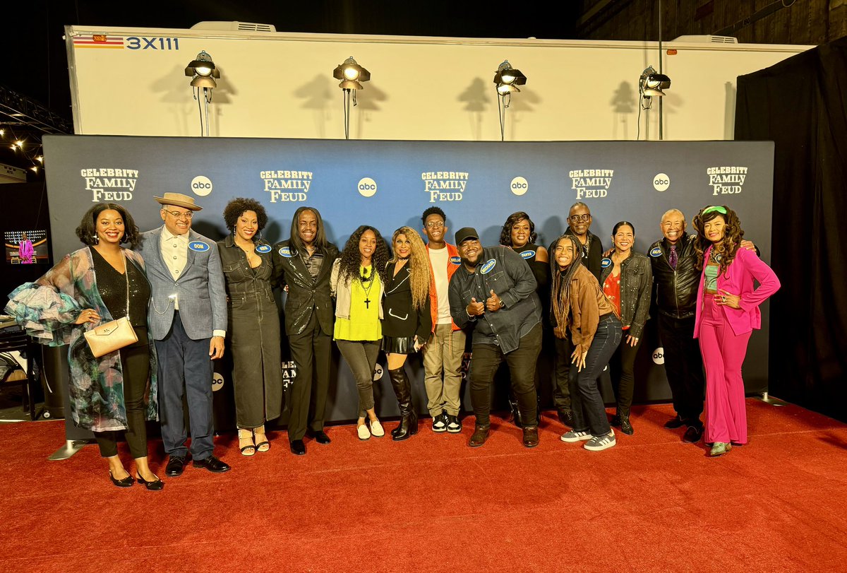 This year has been full of surprises but the greatest one of all was competing against Earth Wind & Fire on Celebrity Family Feud ! Here’s official our photo with the legends & our team @warandtreaty @breland @RissiPalmer @TheValerieJune ! I’m not sure when it will air but soon!