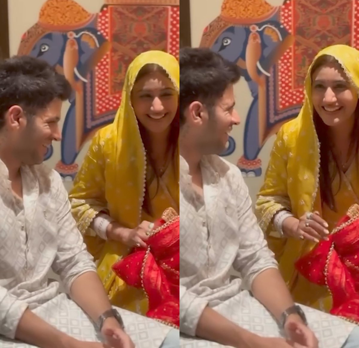 Cuties 😍🫶🧿 

#SurbhiChandna #KaranSharma #SuKar