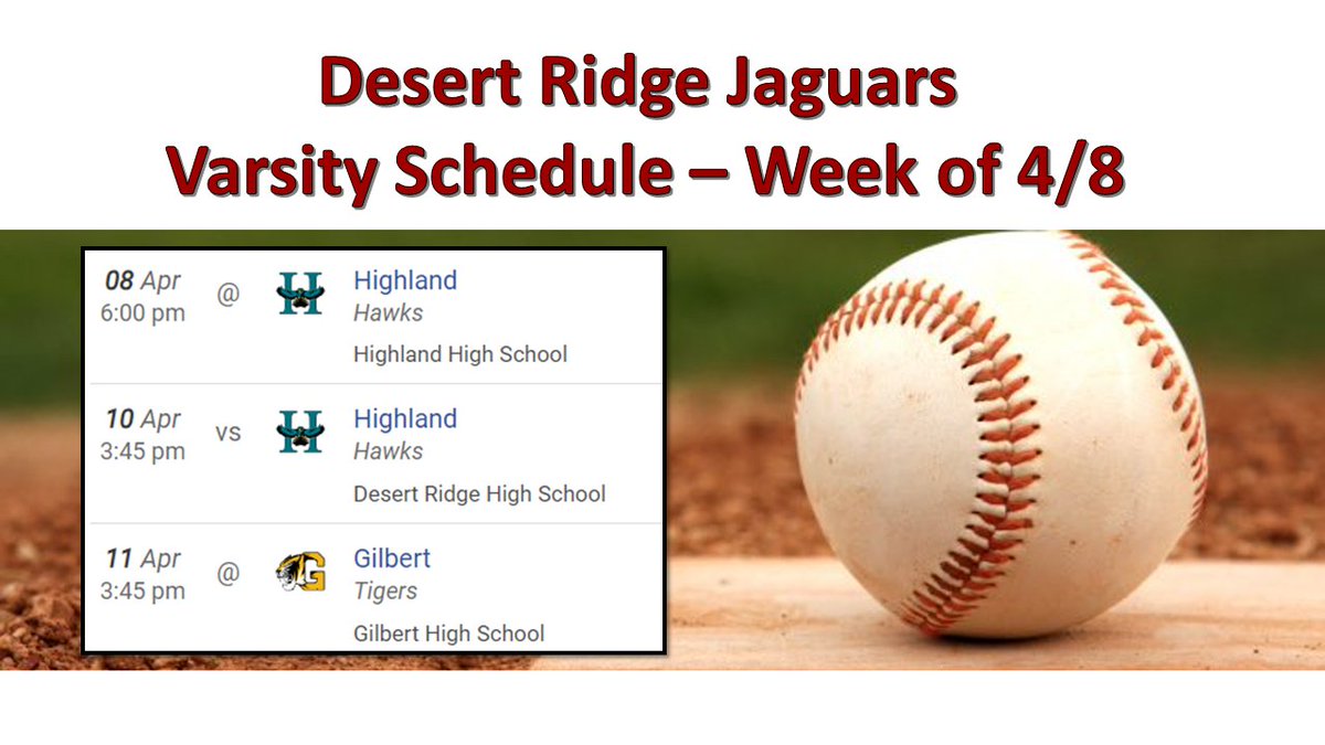 Desert Ridge Baseball tweet media