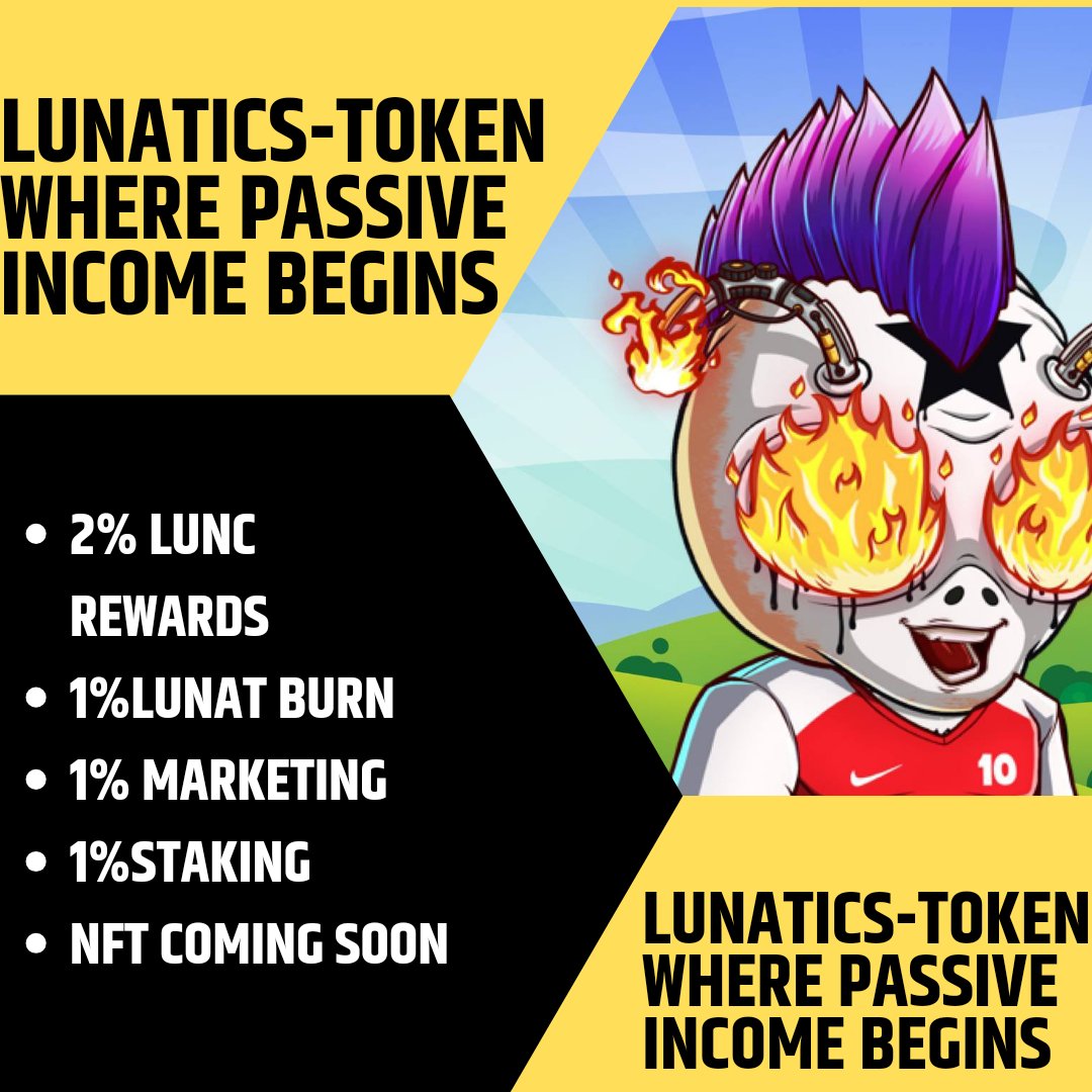 asmdsolutions's tweet photo. @LunaticsToken This is epic. The fact that we have a dev to work with us. Lunc burns being back pn track staking very bullish https://t.co/Yn7liDd93G