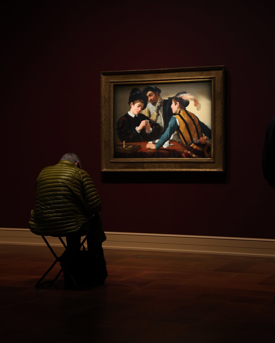 Caravaggio fans! There are only six more days to see four Caravaggios by the Italian master all in one place. This opportunity doesn't come around very often, so get in and see them before the exhibit closes on April 14: bit.ly/3O6nXo4