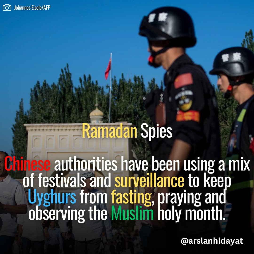 Read about China’s Ramadan Spies👇🏻 rfa.org/english/news/u…