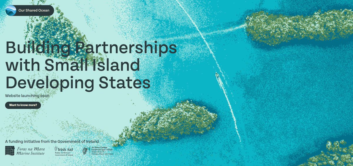 Want to deliver on your own ambition to develop critical marine research skills? Our Shared Ocean Masters Scholarships 2024 are now open! You have until May 24th to apply. A great opportunity to build research partnerships between #SIDS & Ireland 🇮🇪 Apply