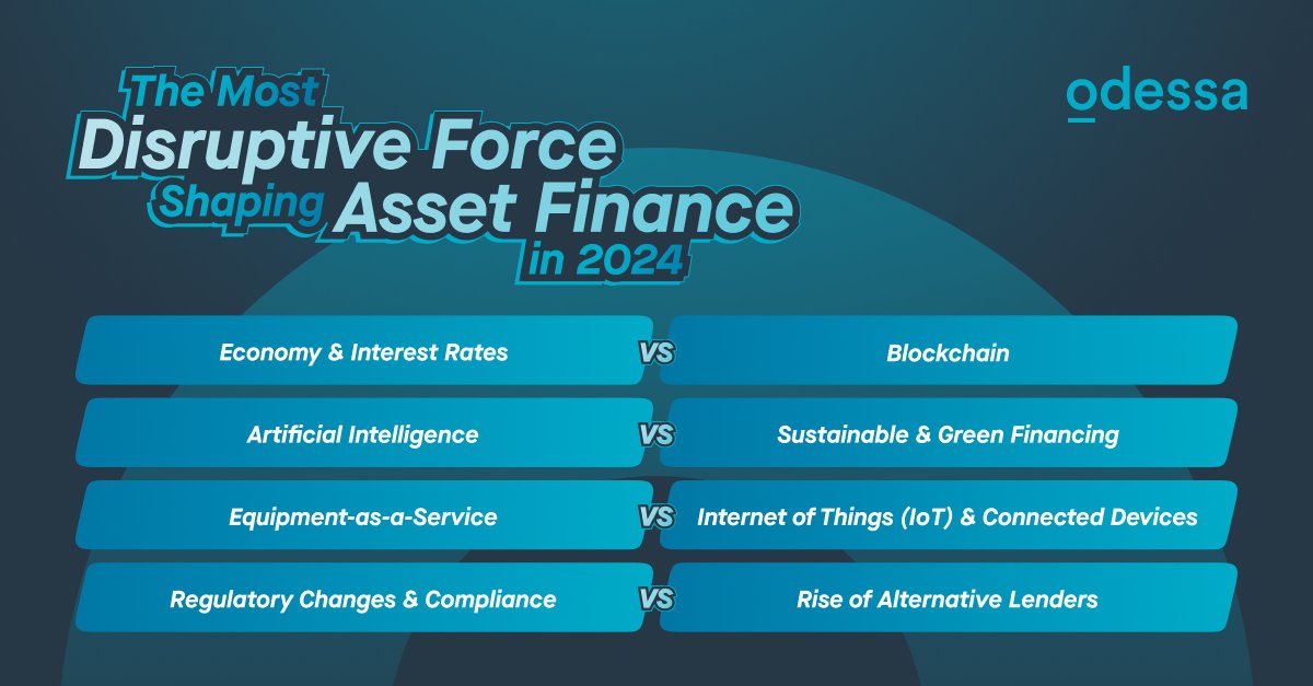 Over the last few weeks, we've polled the industry to find out which disruptive force in #AssetFinance YOU think will shape the industry this year - but only one Champion can be decided.

The 2024 Asset Finance Champ is... 🥁🥁🥁

#ArtificialIntelligence 🤖👩‍💻

Do you agree? 👇