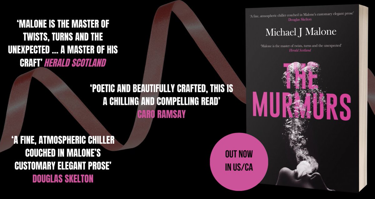 #USA #Canada ALERT! @michaeljmalone's chilling gothic thriller #TheMurmurs is OUT TODAY! A young woman experiences a terrifying family curse, and investigates a long-forgotten crime… 1st in #series 🫧geni.us/dTAJ #gothic #booktwitter #witches #CrimeFiction