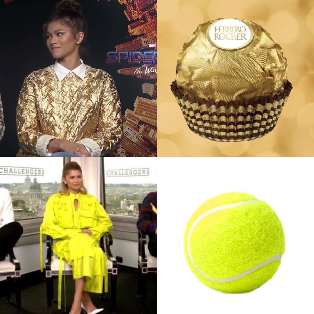 Zendaya’s having a ball with her press outfits