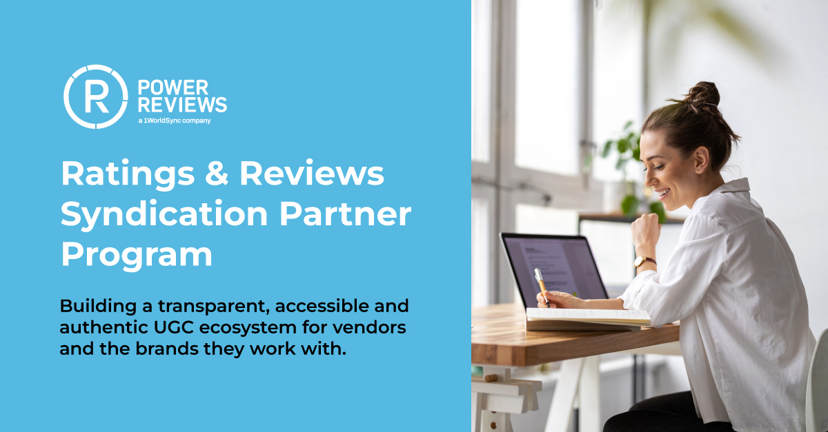Introducing the new evolution of the PowerReviews Ratings &amp; Reviews Syndication Partner Program. Rooted in the belief that user-generated content should be transparent, accessible and authentic wherever it originates.

powerreviews.com/syndication-pa…