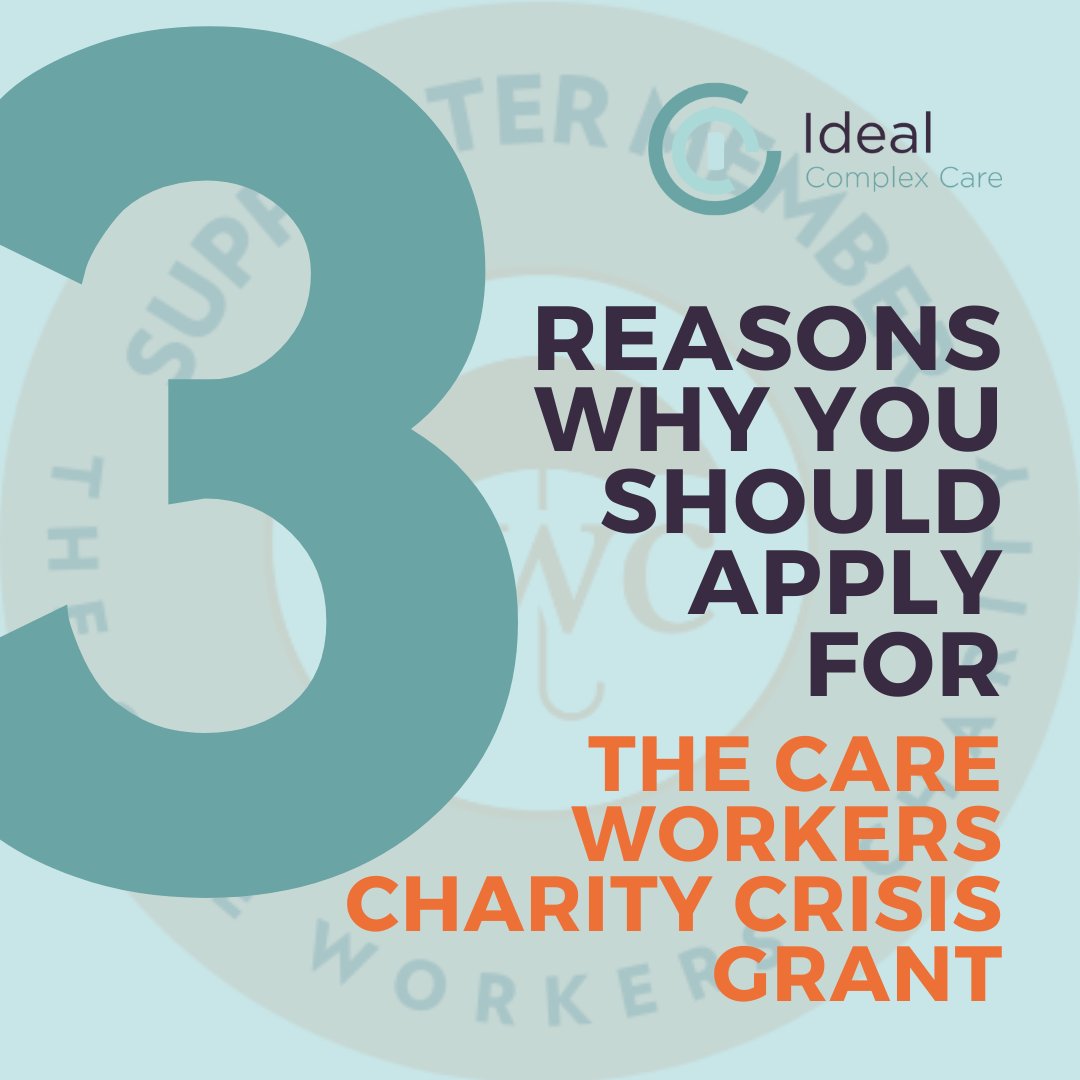 IdealComplexBTN's tweet image. Ideal Complex Care are now a Supporter Member of The Care Workers Charity, the only national charity that specifically supports health and social care workers.
You can find further information about support and grants here- thecareworkerscharity.org.uk/information-an…
#SupportforCareWorkers #CareTeam