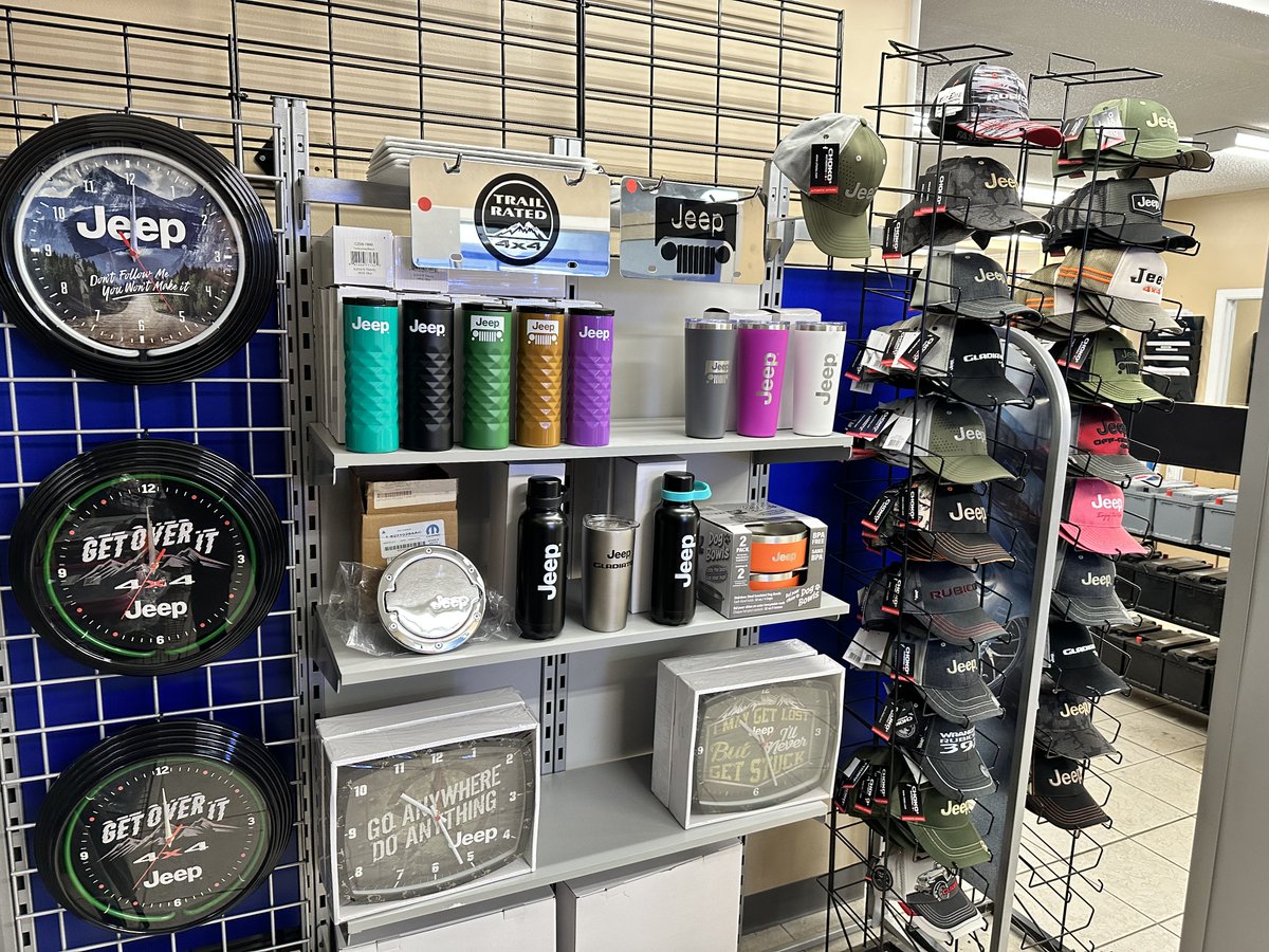 Gear up for spring adventures with our latest arrivals at Colbourne Chrysler's Parts Store! 🌼

From rugged Ram gear to stylish Jeep accessories, we've got everything you need to elevate your ride this season. Explore the latest trends and upgrade your style today! ✨