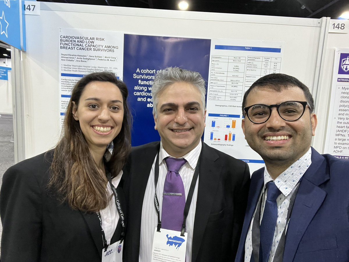 It was an amazing experience to present my research and meet inspiring leaders and researchers at #ACC2024. Looking forward to future collaborations in cardiology 🫀 
#MedstarHealth
#MHIM_Baltimore