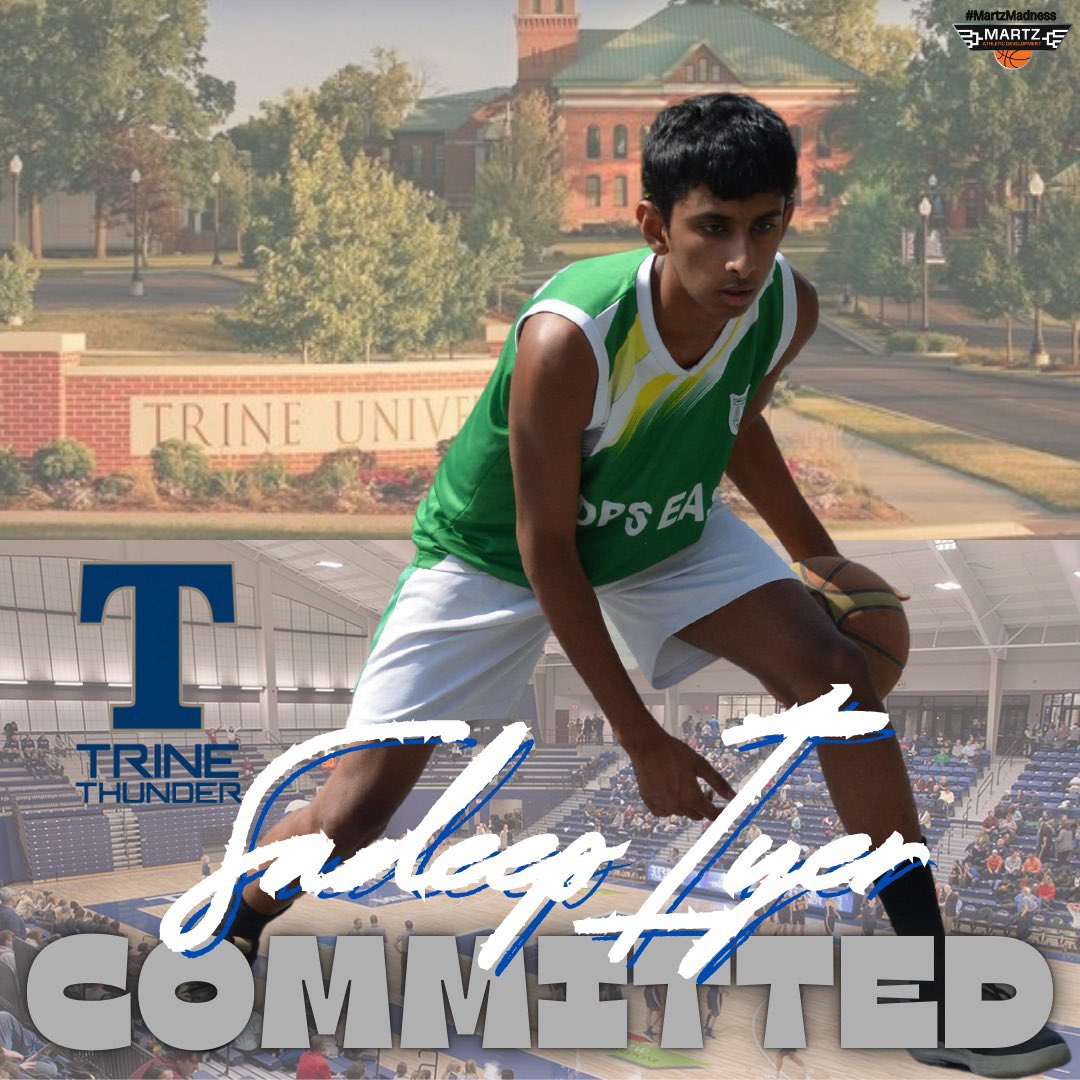 Excited for 2024 @sudeepiyer05 on his commitment to @TrineThunderMBB to play for @isaac3anderson ! He is an above the rim playmaking guard 🔥 #NextChapter @Martz_Madness