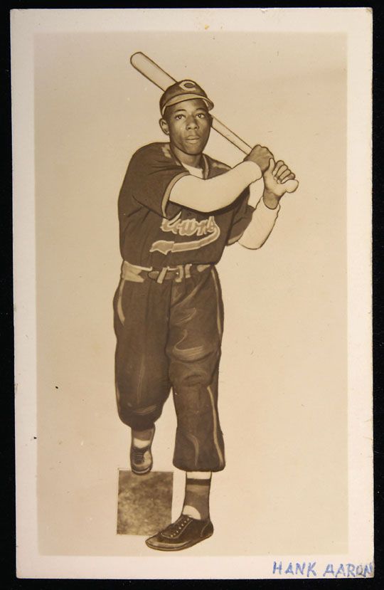 On this day, the 50th anniversary of Hank Aaron's passing Babe Ruth for the all-time home-run title, it is worth recalling that:

On his retirement after the 1976 season, he was the last <a href="/MLB/">MLB</a> player to have begun his career in the Negro Leagues.