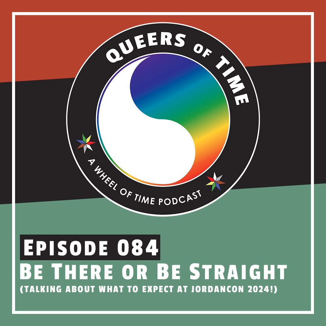 JordanCon is coming up soon, and for the first year ever, all four hosts of the Queers of Time Podcast will be in attendance! So of course, we had to chat about it. Let's get hyped 🎉. The new episode is available on all the podcast apps out there 😌.