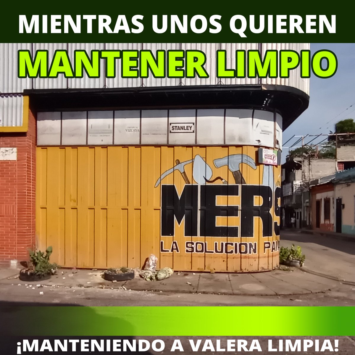 TOROREVOLUCION1's tweet photo. @GerardoMarquez4fpsuv
@Gerardo4fPsuv @hablamegerardo
@NicolasMaduro @GobTrujillo
Valera; 8 - abril - 2024._ 

CAMPAÑA POR UNA VALERA REALMENTE LIMPIA Y LIBRE DE GENTE QUE SOLO PIENSA EN DAÑAR ¡LA CIUDAD LIMPIA! ¡ÚNETE A ÉSTA CAMPAÑA COLABORANDO CON LA LIMPIEZA! https://t.co/BiObXu4NfK