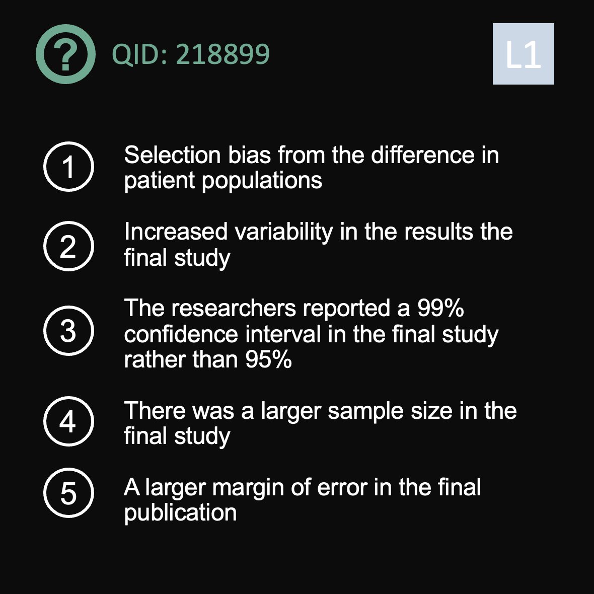 Can you answer this daily question from our Free QBank correctly? QID: 218899 Comment your answer below, then check to see if you got it correct by clicking the link below to see the answer & explanation. bit.ly/3TMcmNf #orthotwitter #MedTwitter