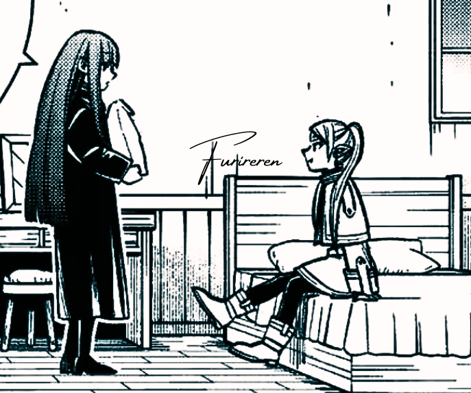 𝖎sn't  it  .ᐣ

⠀  ❛  𝖎'm  𝒔𝒕𝒂𝒓𝒗𝒆𝒅  ..  did  you  make  anything  ,  𝗳𝗲𝗿𝗻  .ᐣ  ❜