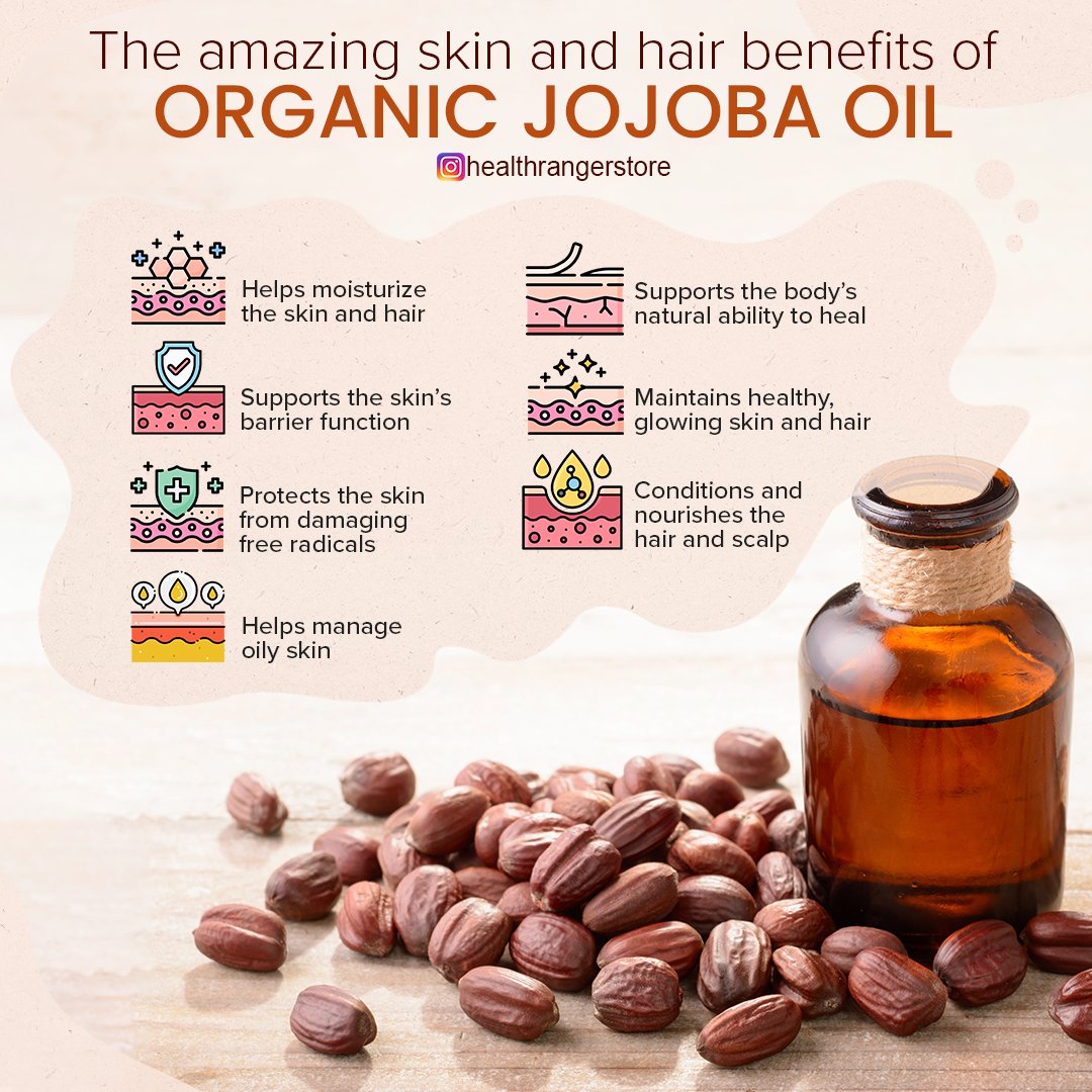 Unlock Radiant Skin and Lustrous Hair with Organic Jojoba Oil

#skinhealth #hairhealth #healthbenefits #wellness #healthylifestyle #healthyoil